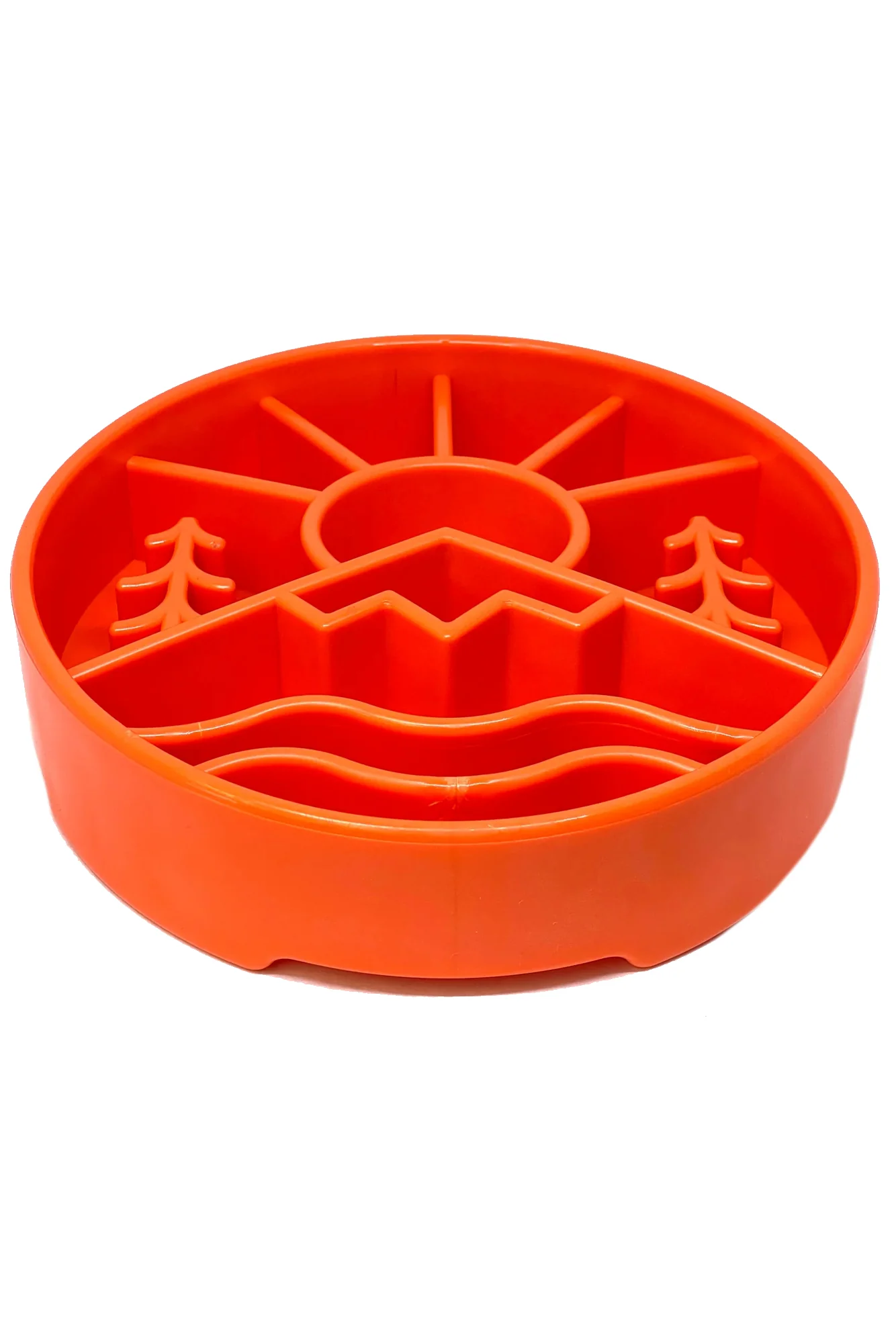 Sodapup Orange Great Outdoors eBowl Slow Feeder Bowl - Image 2