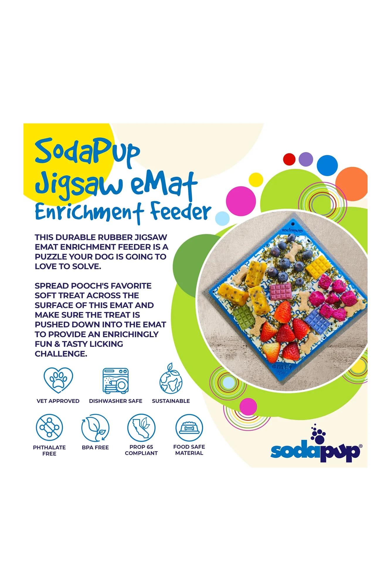 Sodapup Jigsaw Large Lickmat - Image 4