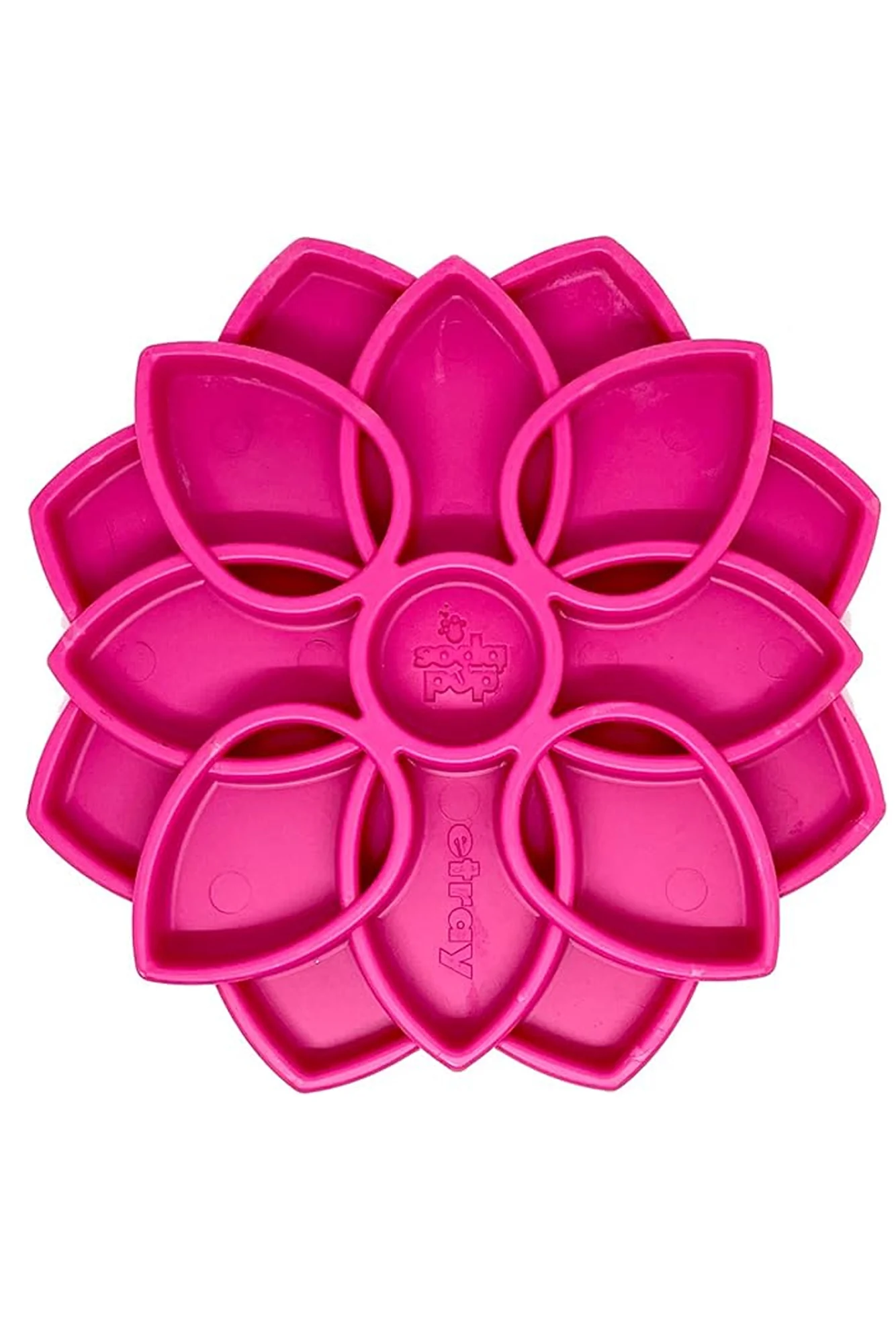 Sodapup Pink Mandala eTray Slow Feeder Tray