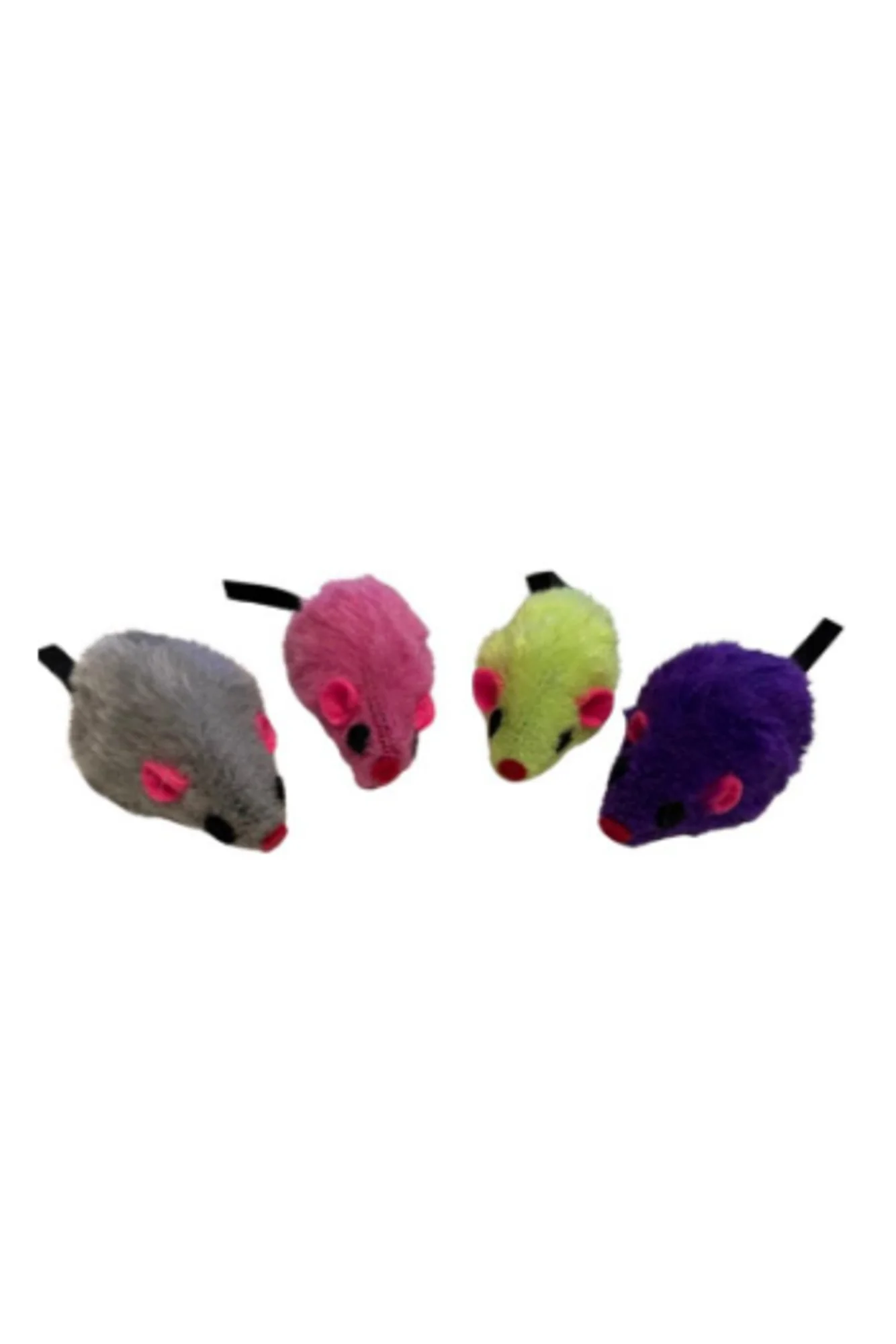 Spot Plush Colorful Mouse Cat Toy - Image 2