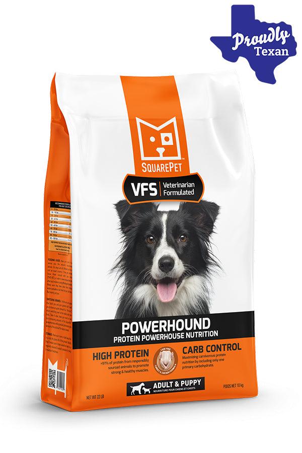 SquarePet PowerHound Turkey and Chicken Dry Dog Food