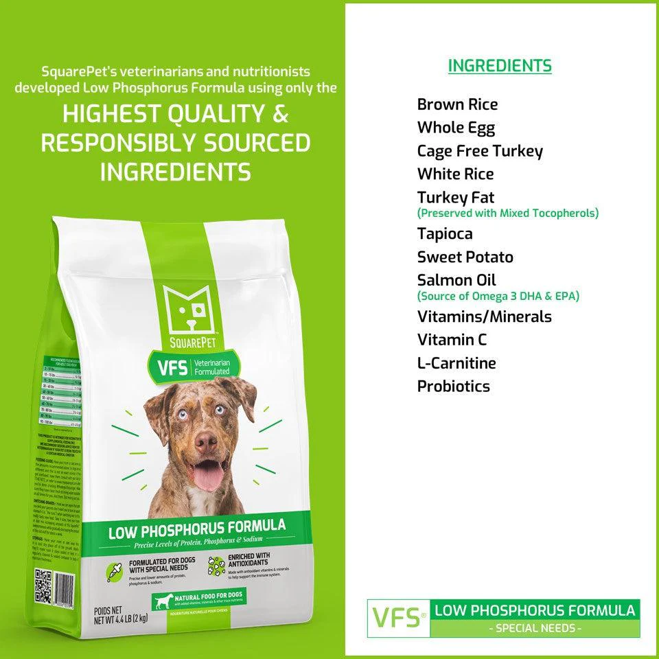SquarePet VFS Low Phosphorus Dry Dog Food - Image 3