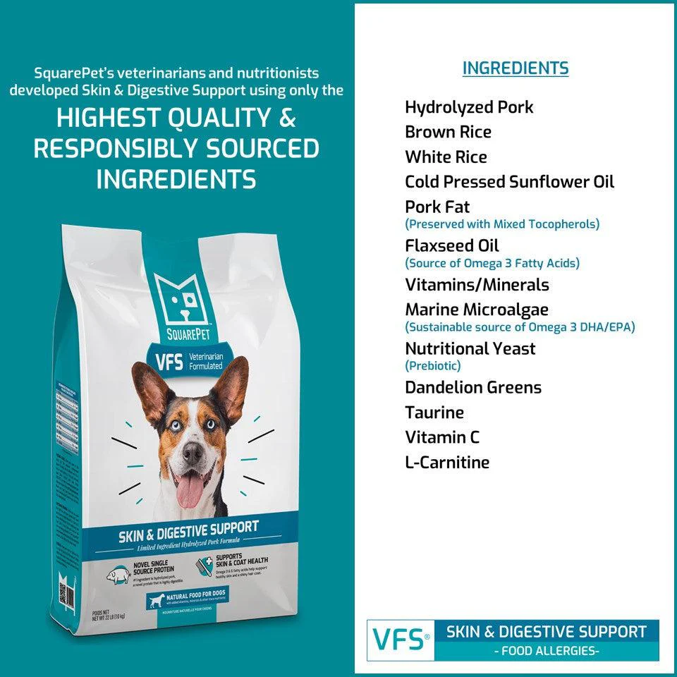 SquarePet VFS Skin and Digestive Support Dry Dog Food - Image 3