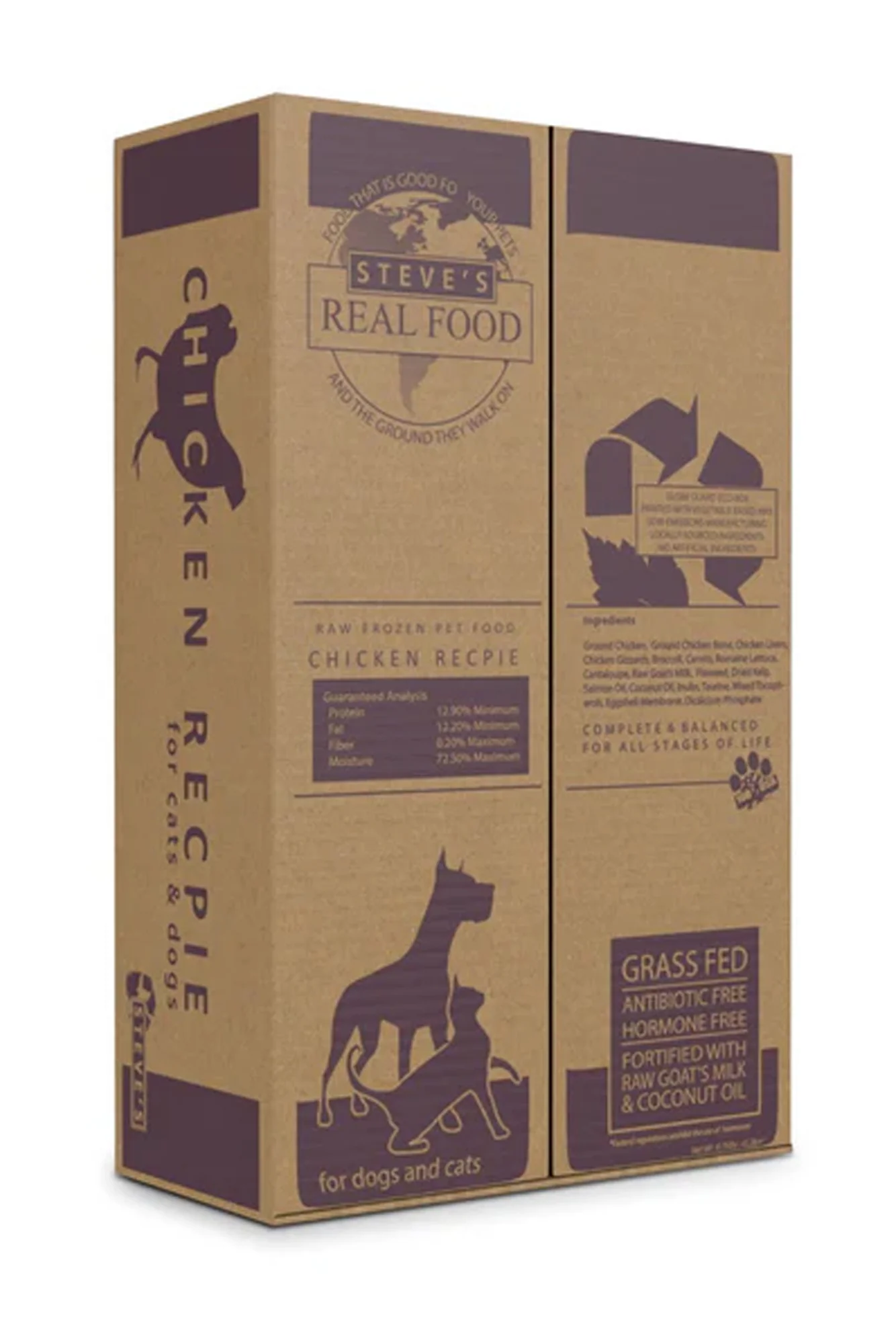 Steve's Real Food BARF Chicken Nuggets Frozen Raw Dog Food - Image 3