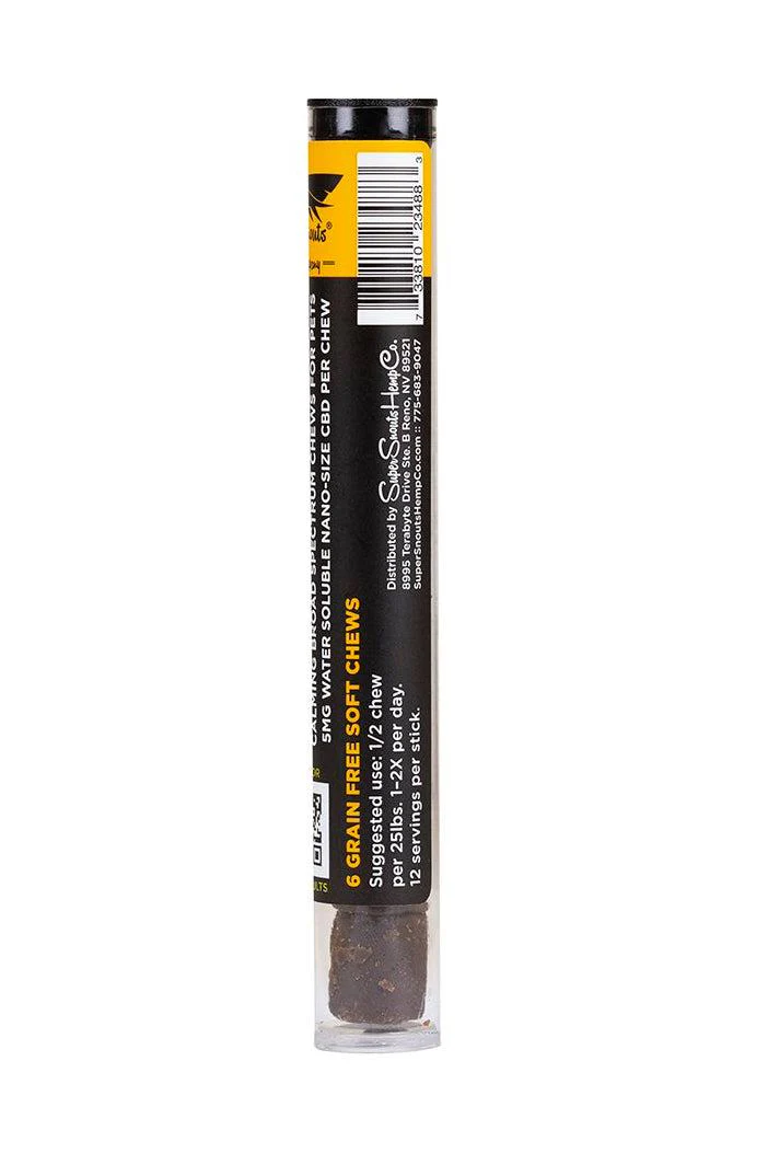 Super Snouts Chill Out Calming Chew Tube 6 ct - Image 2