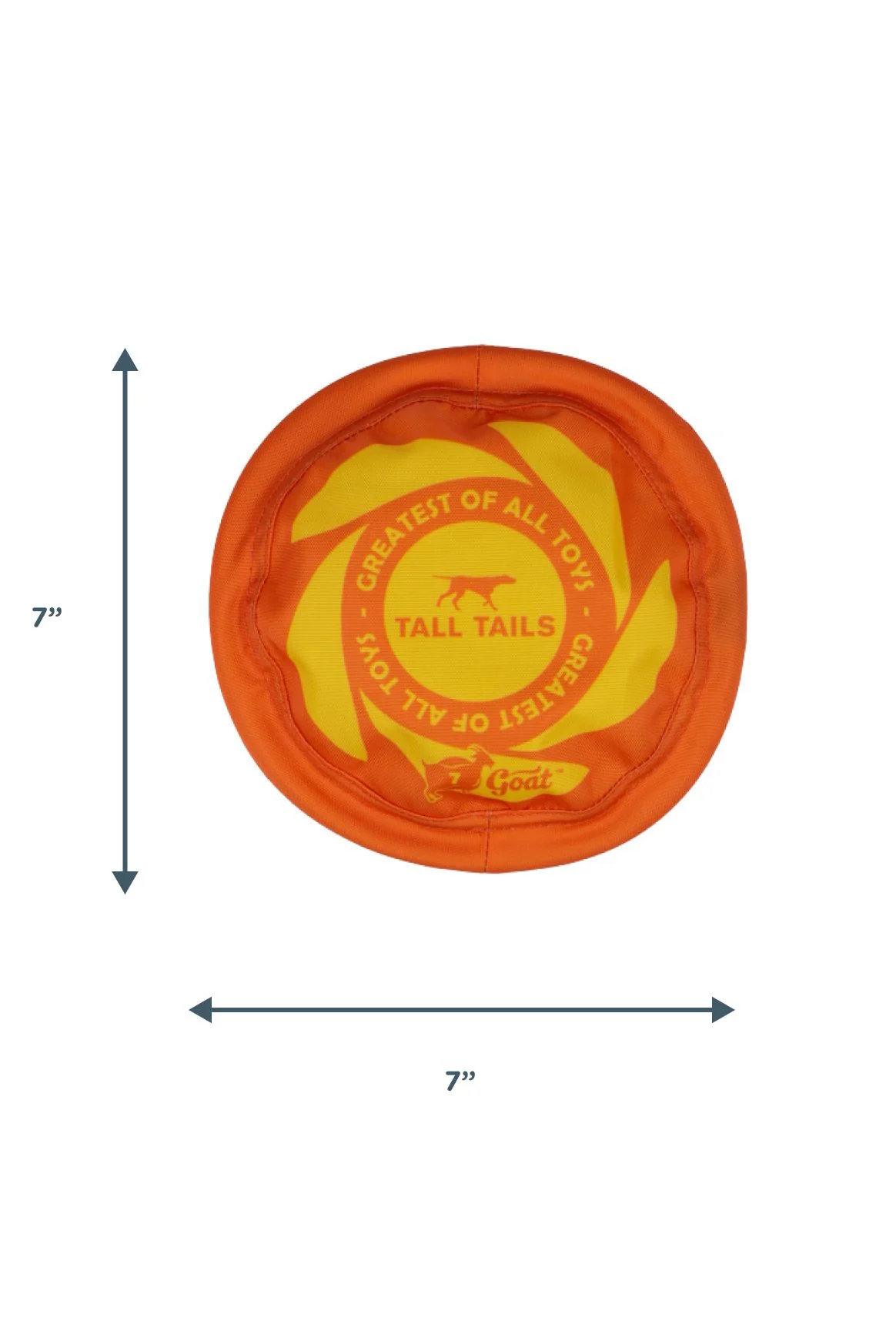 Tall Tails GOAT Sport Flyer Dog Toy - Image 2