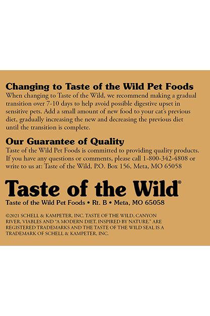 Taste of the Wild Canyon River Dry Cat Food - Image 6