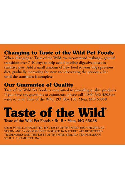 Taste of the Wild High Prairie Puppy Dry Dog Food - Image 6