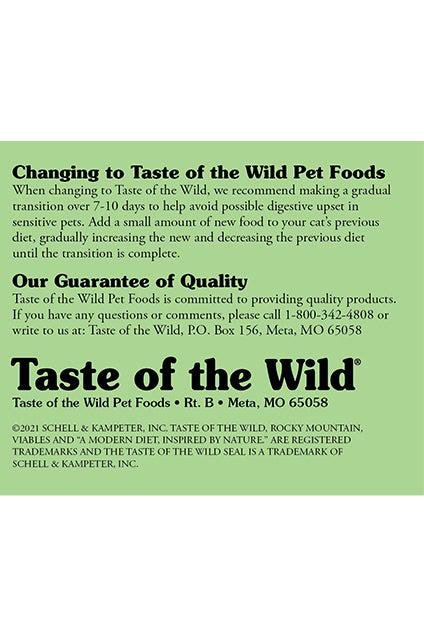 Taste of the Wild Rocky Mountain Dry Cat Food - Image 7