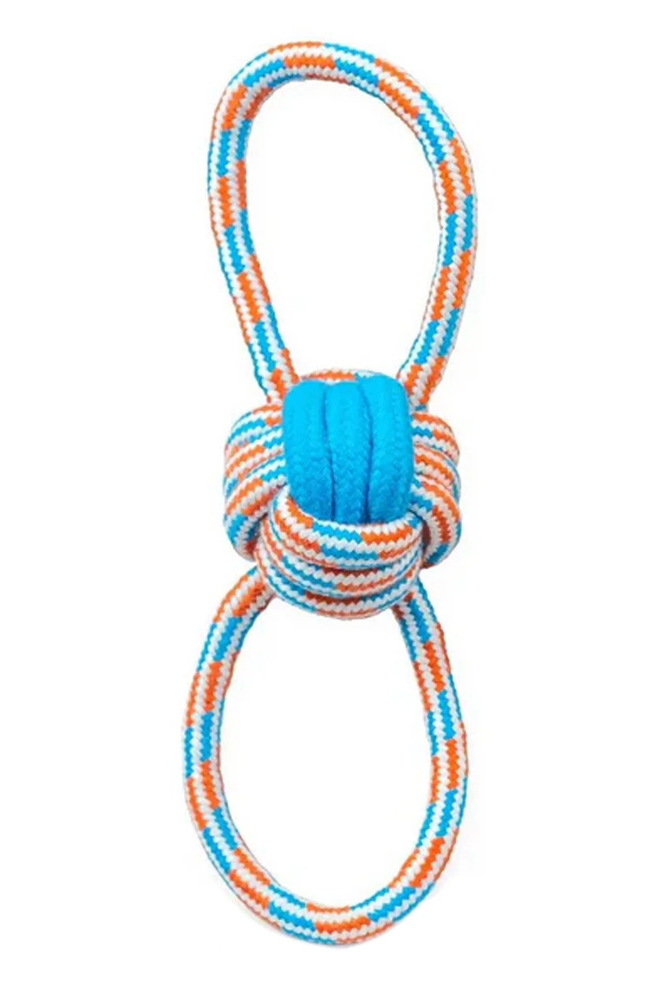 ThoozyPet Figure 8 Knot Ball Rope Dog Toy - Image 2