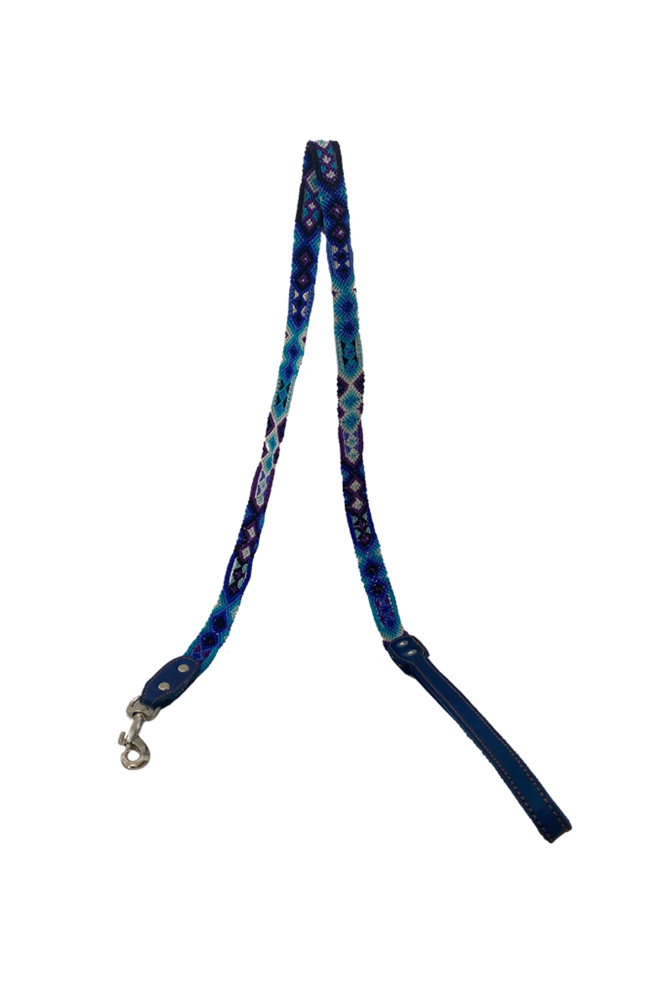 Tulum Handmade Cabos Blue Dog Leash