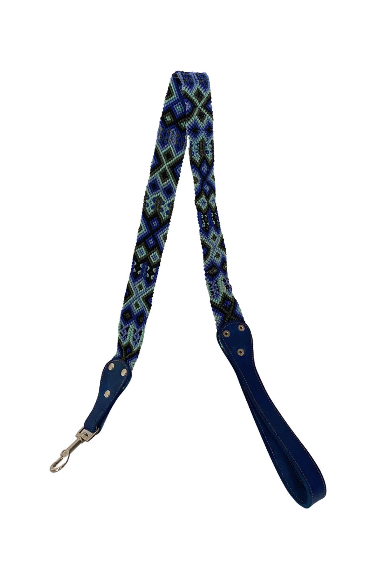 Tulum Handmade Cabos Blue Dog Leash - Image 2