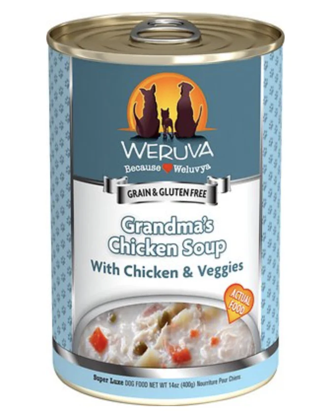 Weruva Classic Grandma's Chicken Soup Wet Dog Food
