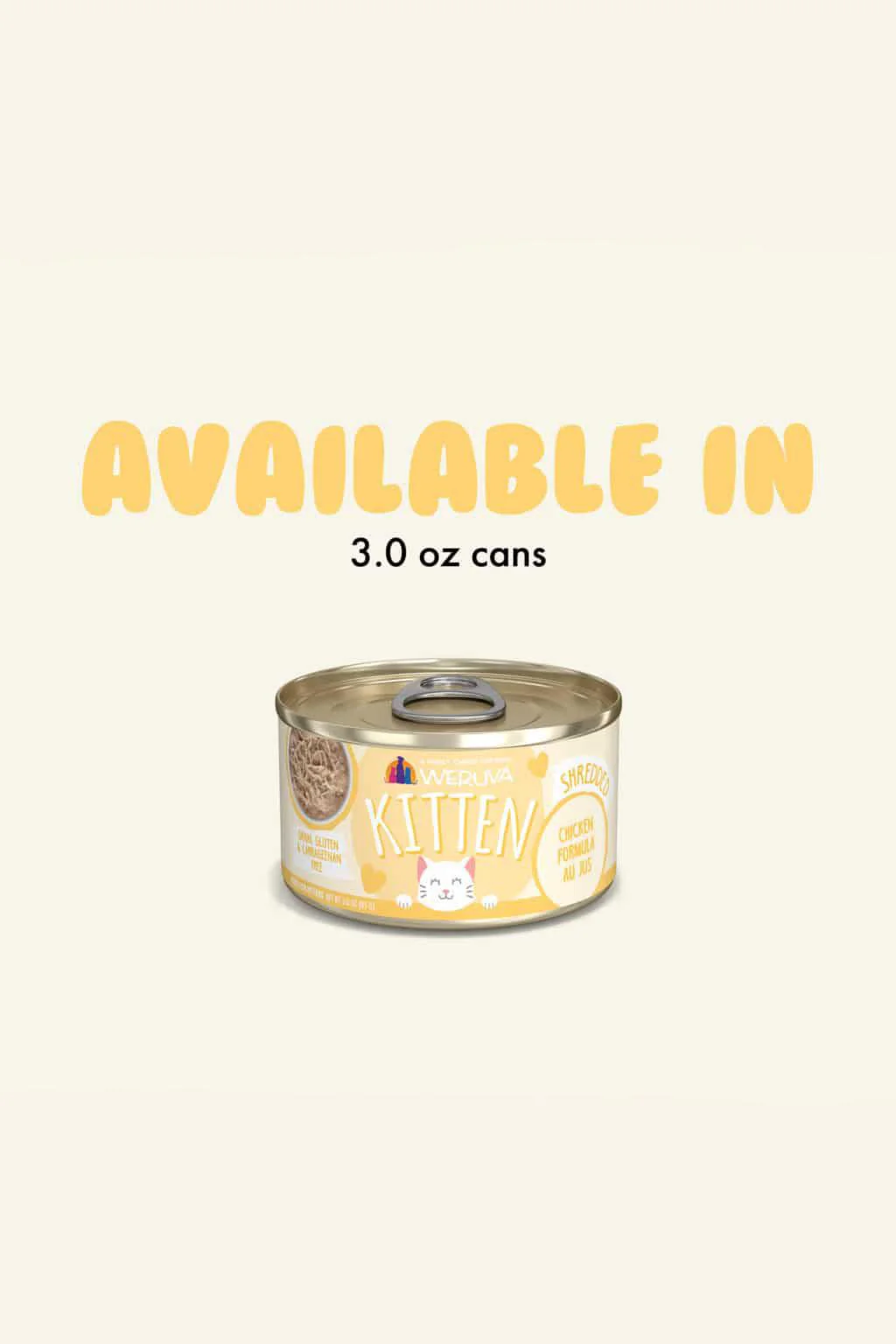 Weruva Kitten Shredded Chicken Au Jus Wet Cat Food - Image 3