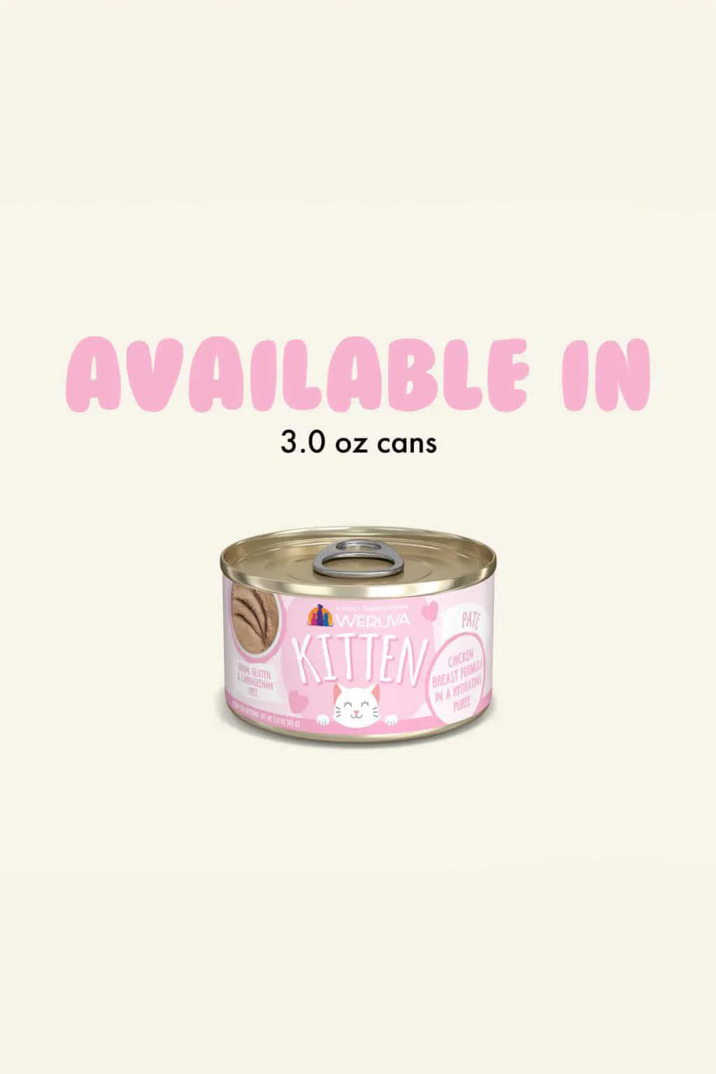 Weruva Kitten Pate Chicken Breast Puree Wet Cat Food - Image 3