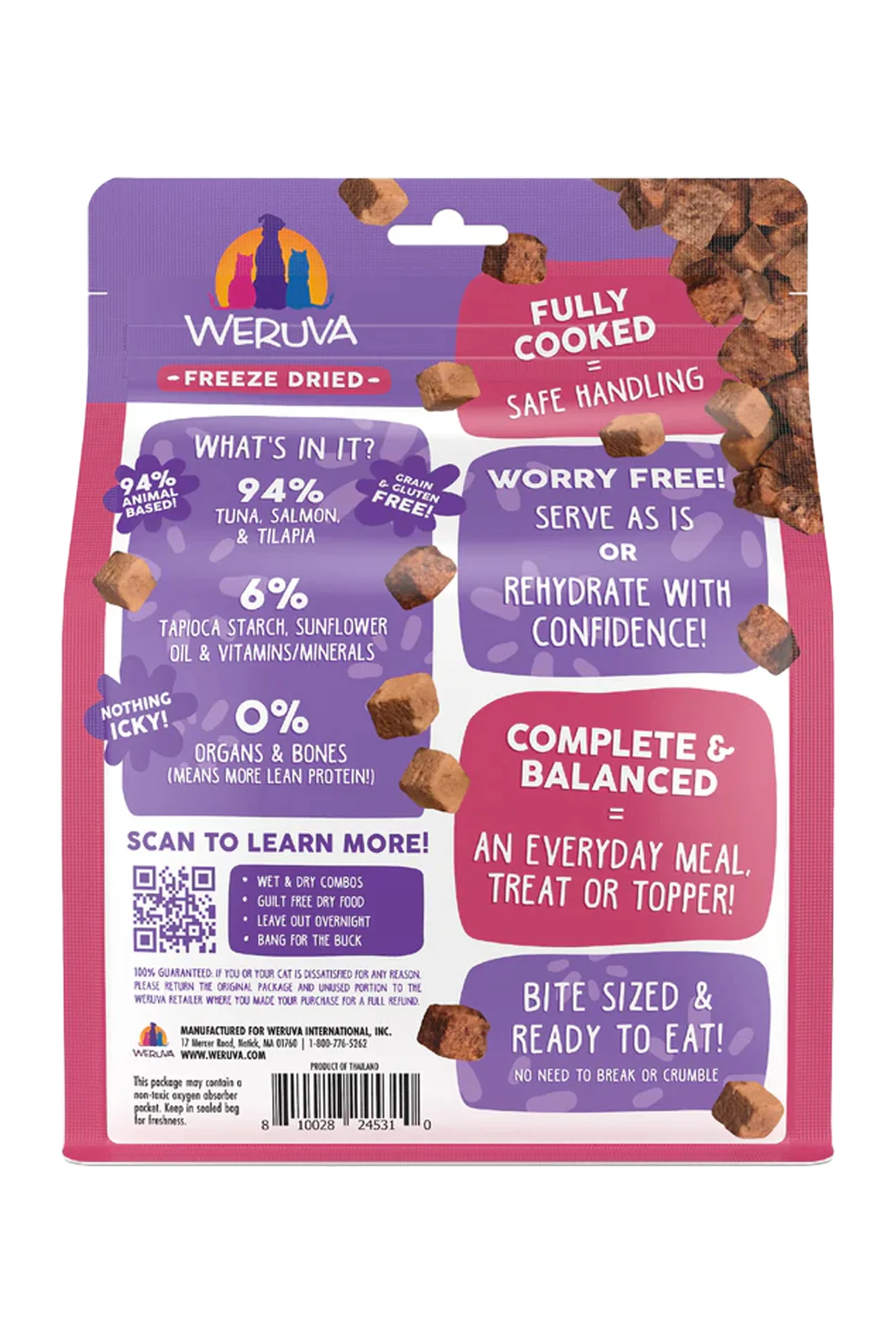 Weruva Mideast Feast Freeze-Dried Cat Food - Image 2