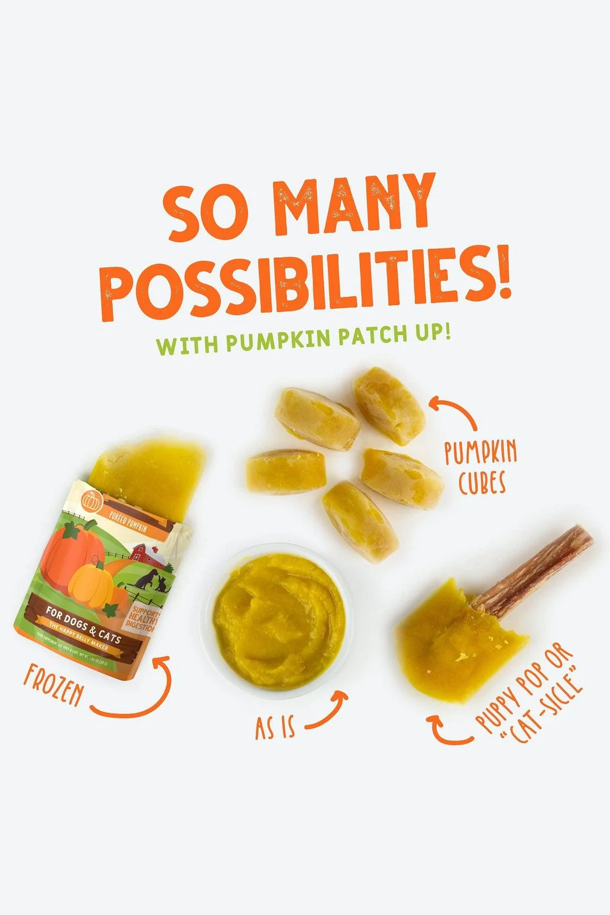 Weruva Pumpkin Patch Up! Ginger and Turmeric Puree Pouch Cat Supplement - Image 5