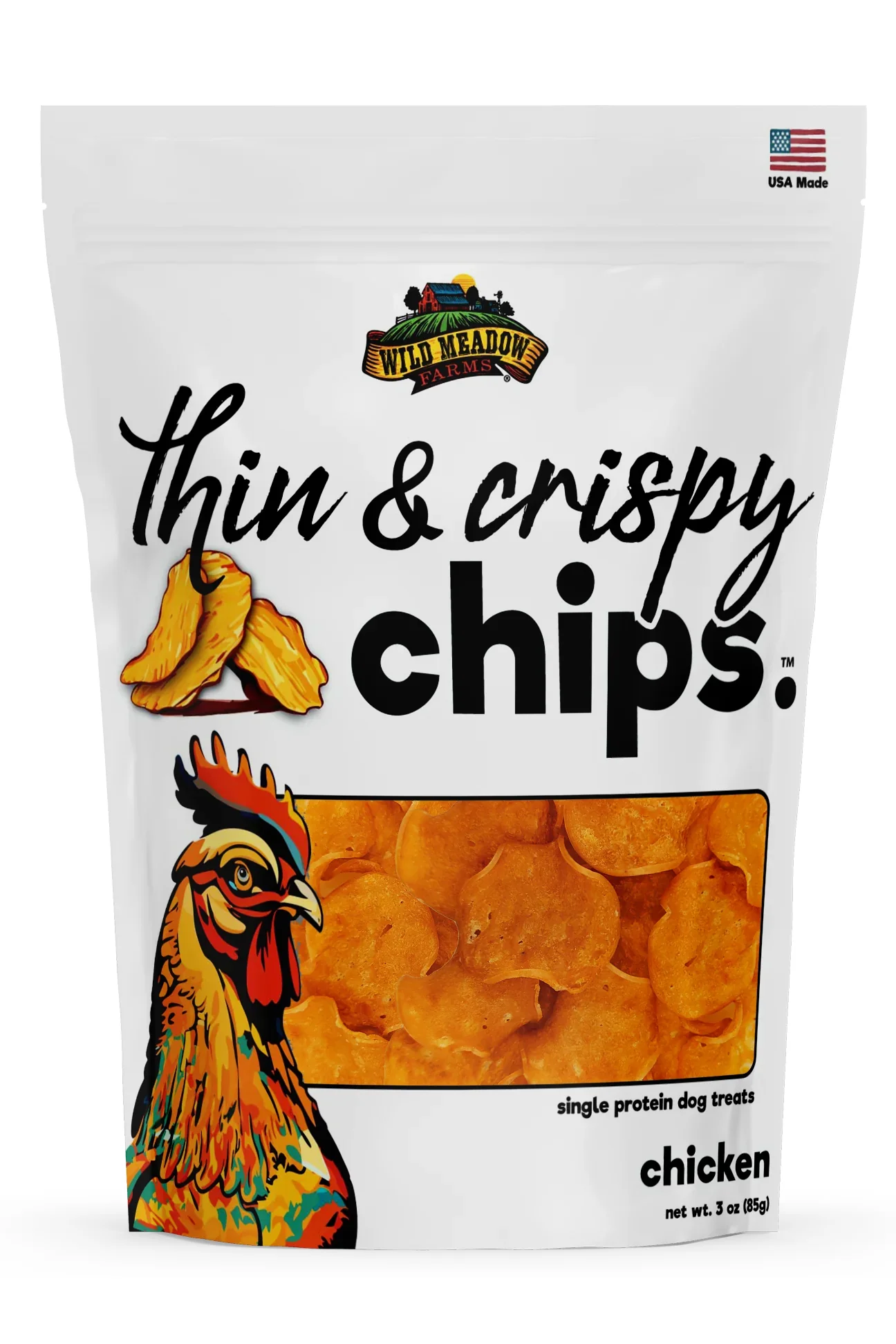 Wild Meadow Farms Chips Dog Treats - Image 2