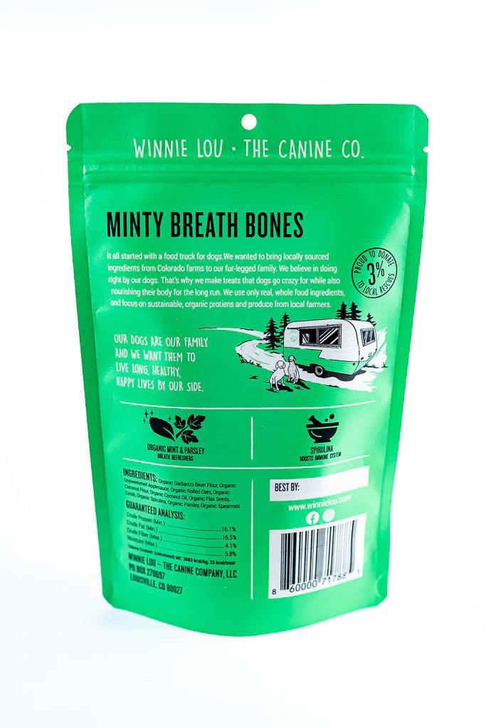 Winnie Lou Minty Breath Bone Dog Treats - Image 2