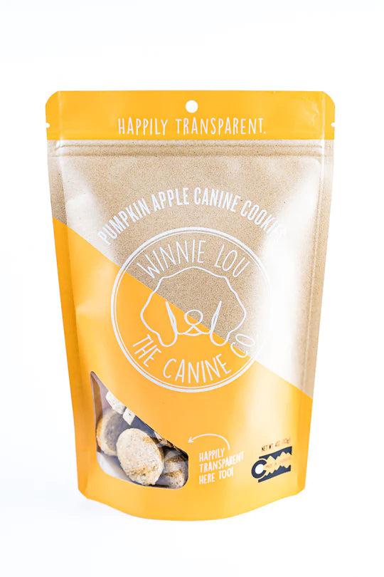 Winnie Lou Pumpkin Apple Cookies Dog Treats