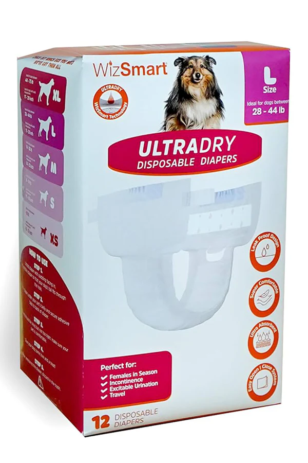 WizSmart Ultra Dry Disposable Diapers - Image 5