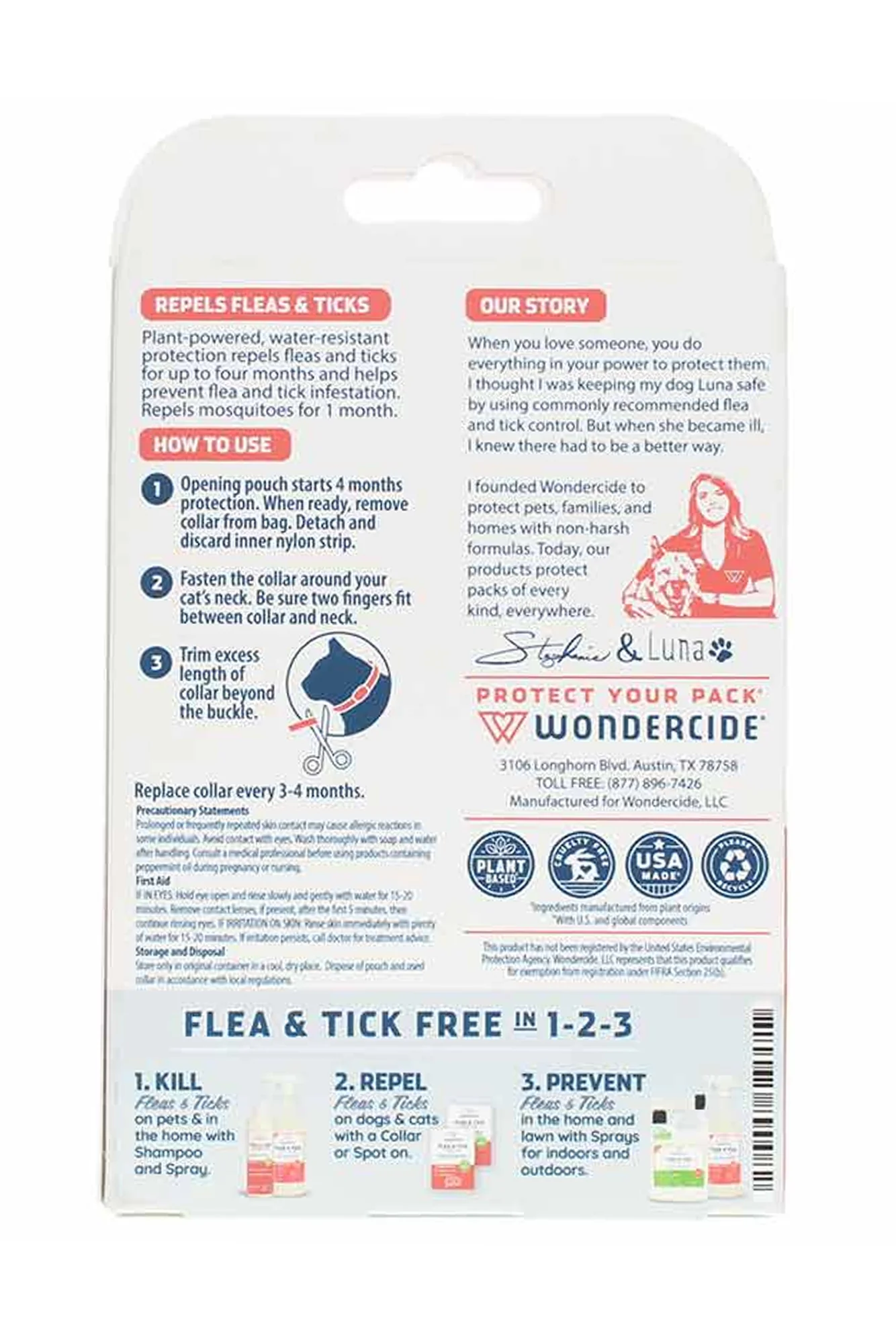 Wondercide Flea and Tick Collar for Cats - Image 2