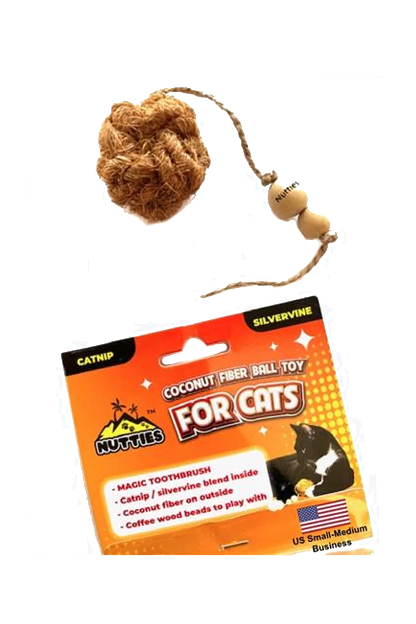 Woodies Nutties for Cats Toy - Image 2