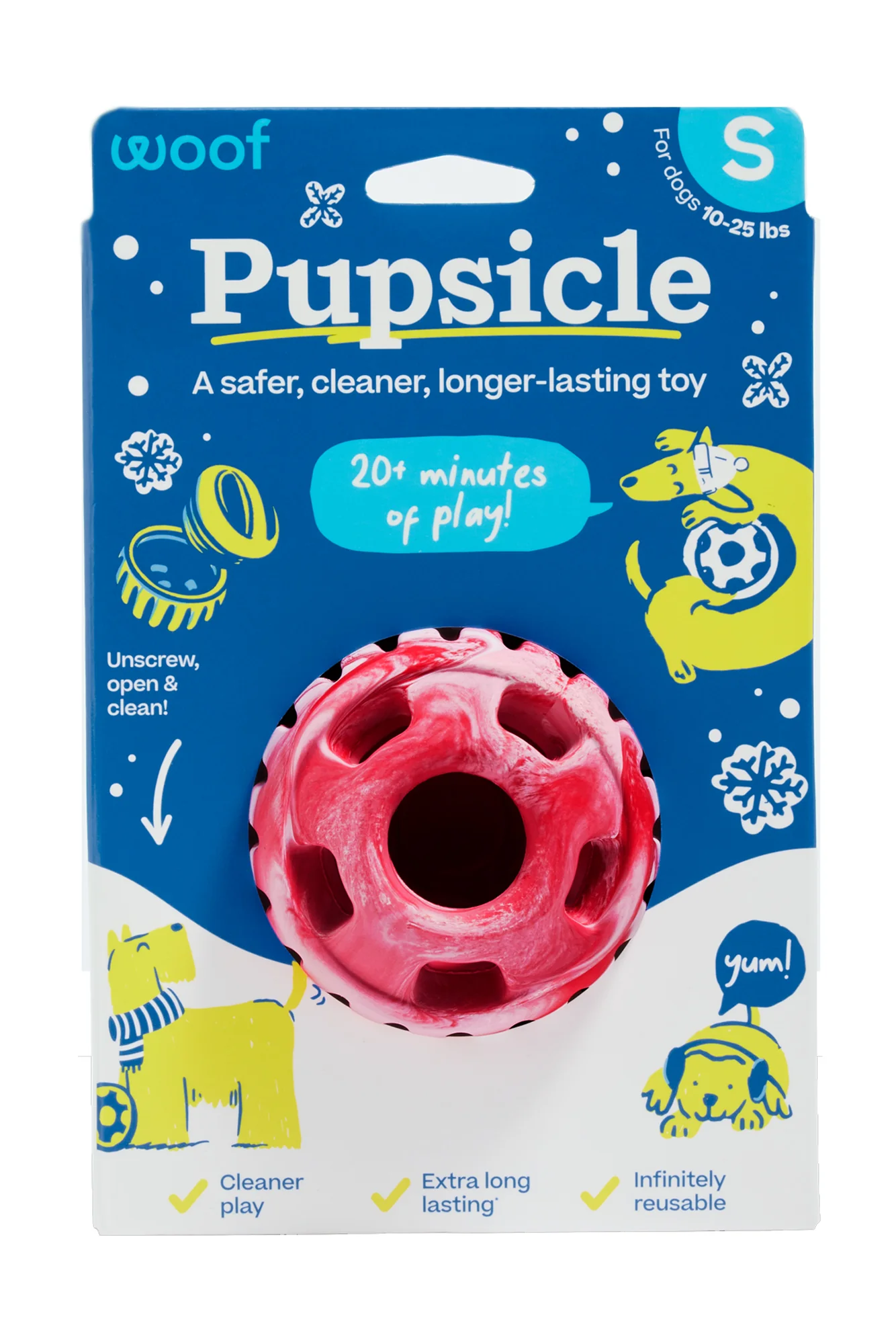 Woof Holiday Pupsicle Dog Toy - Image 3