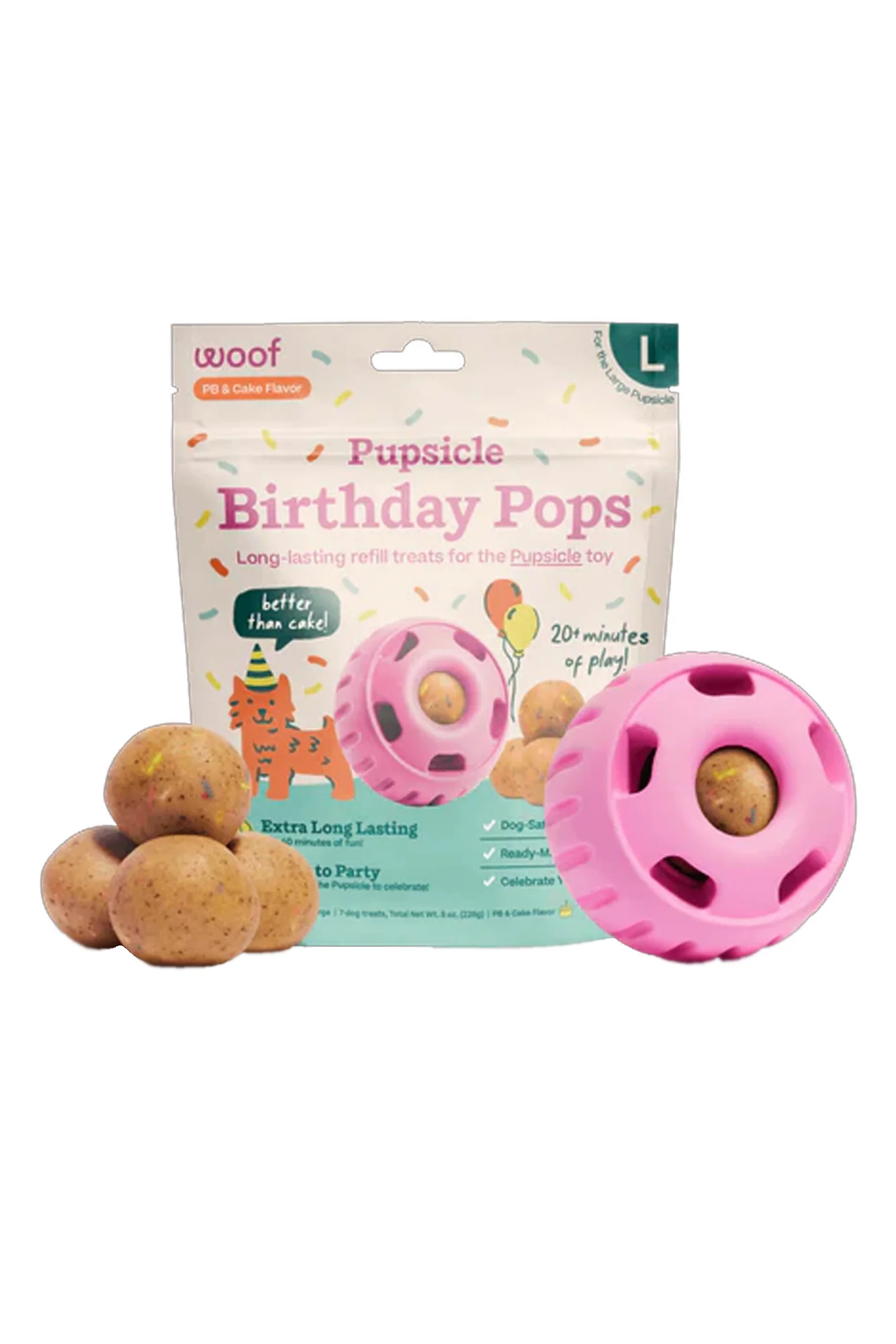 Woof Pupsicle Birthday Refill Pops