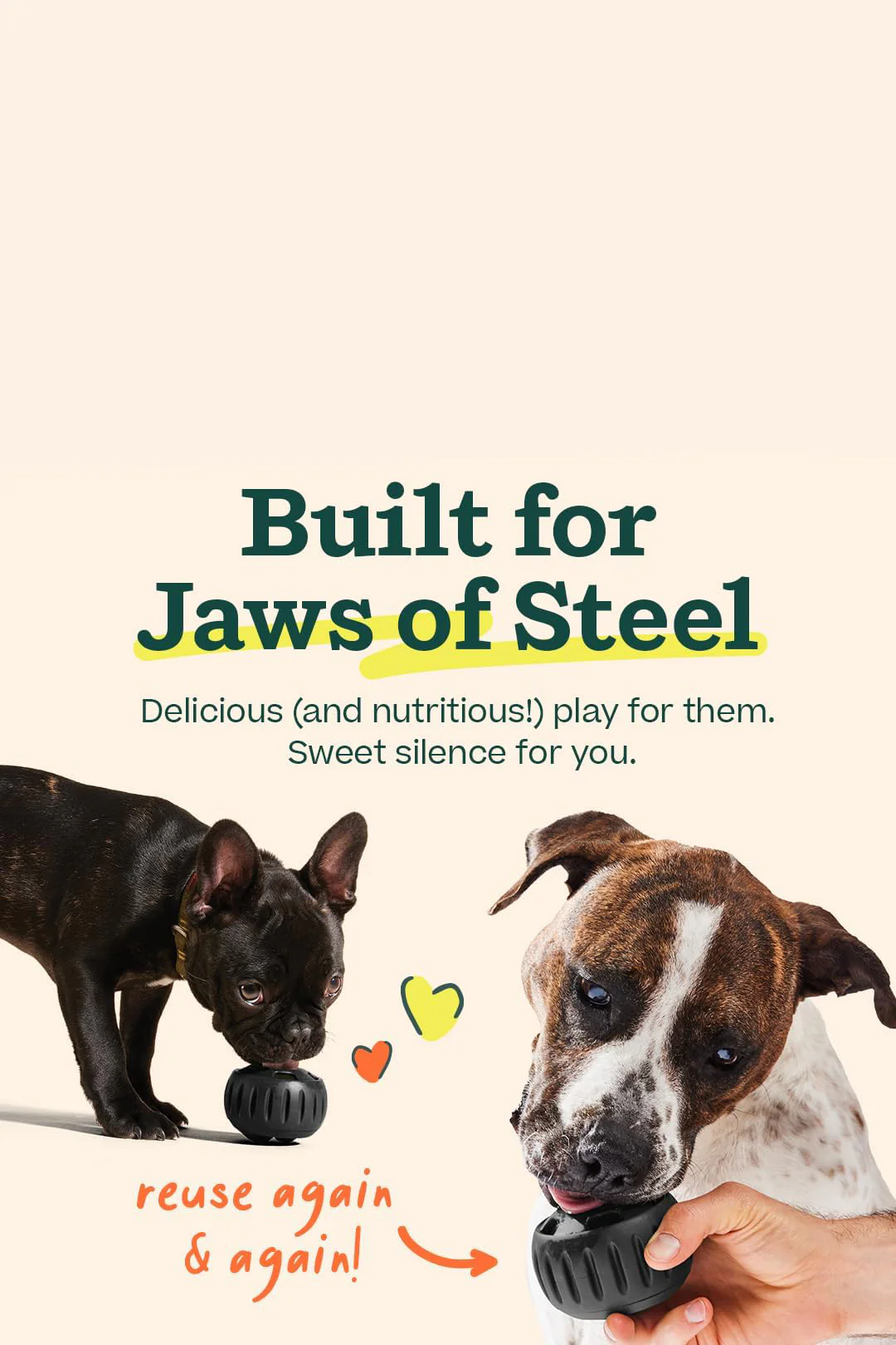 Woof Pupsicle Power Chewer Dog Toy - Image 5
