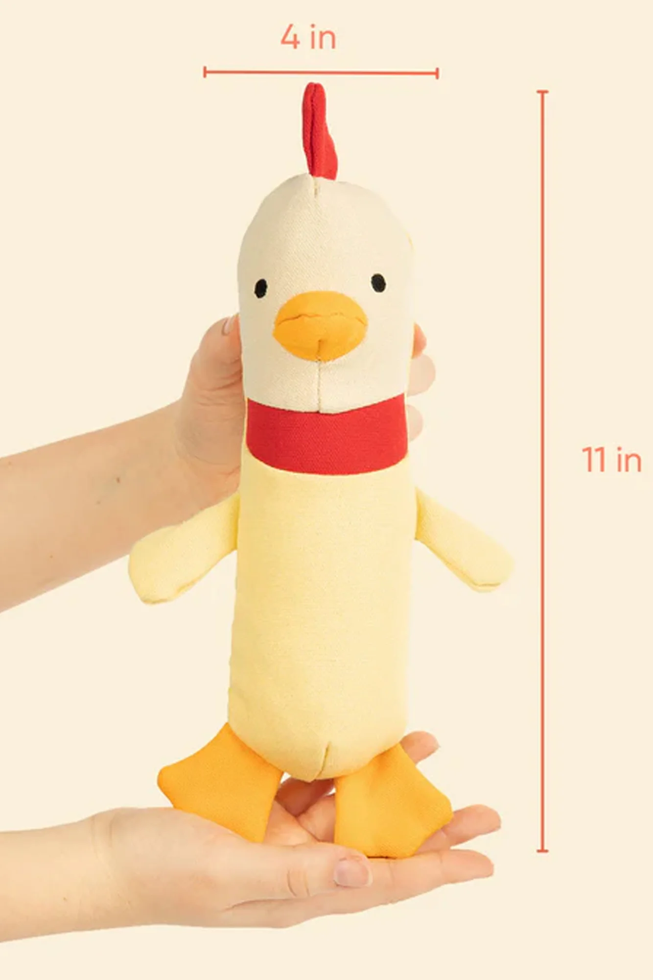 Yomp Clucky Plush Dog Toy - Image 2