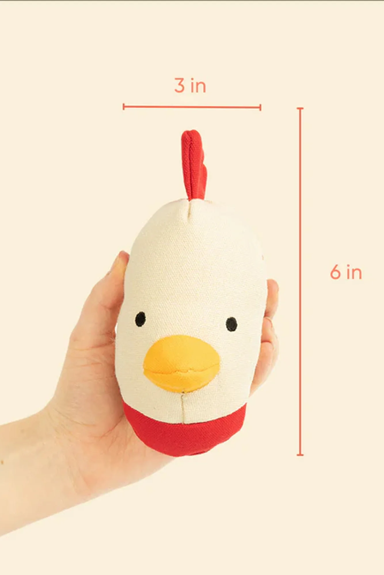 Yomp Clucky Plush Dog Toy - Image 4