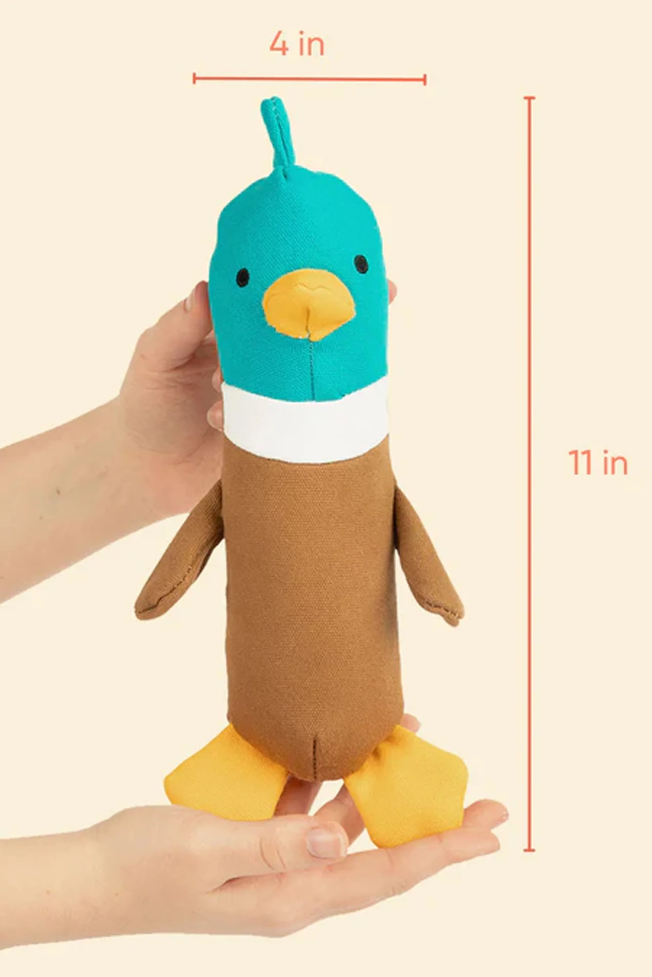 Yomp Quackers Plush Dog Toy - Image 2