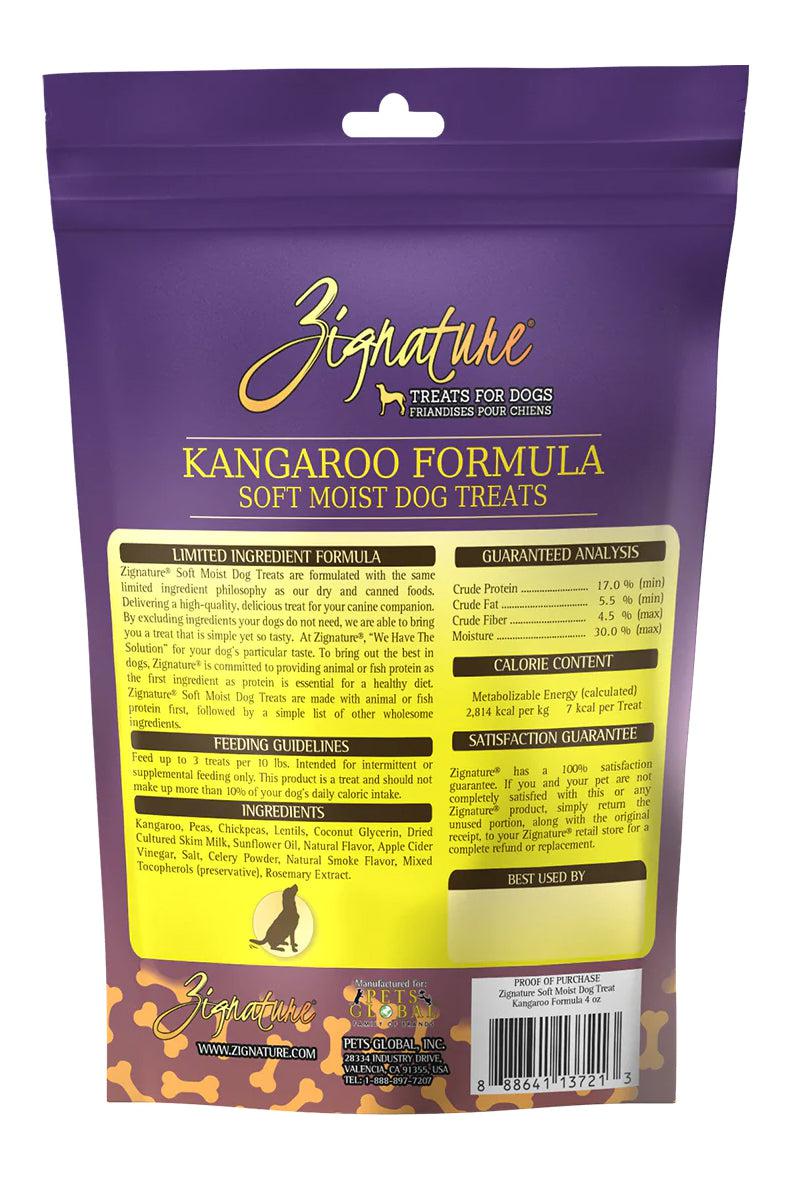 Zignature Kangaroo Soft Moist Dog Treats - Image 2