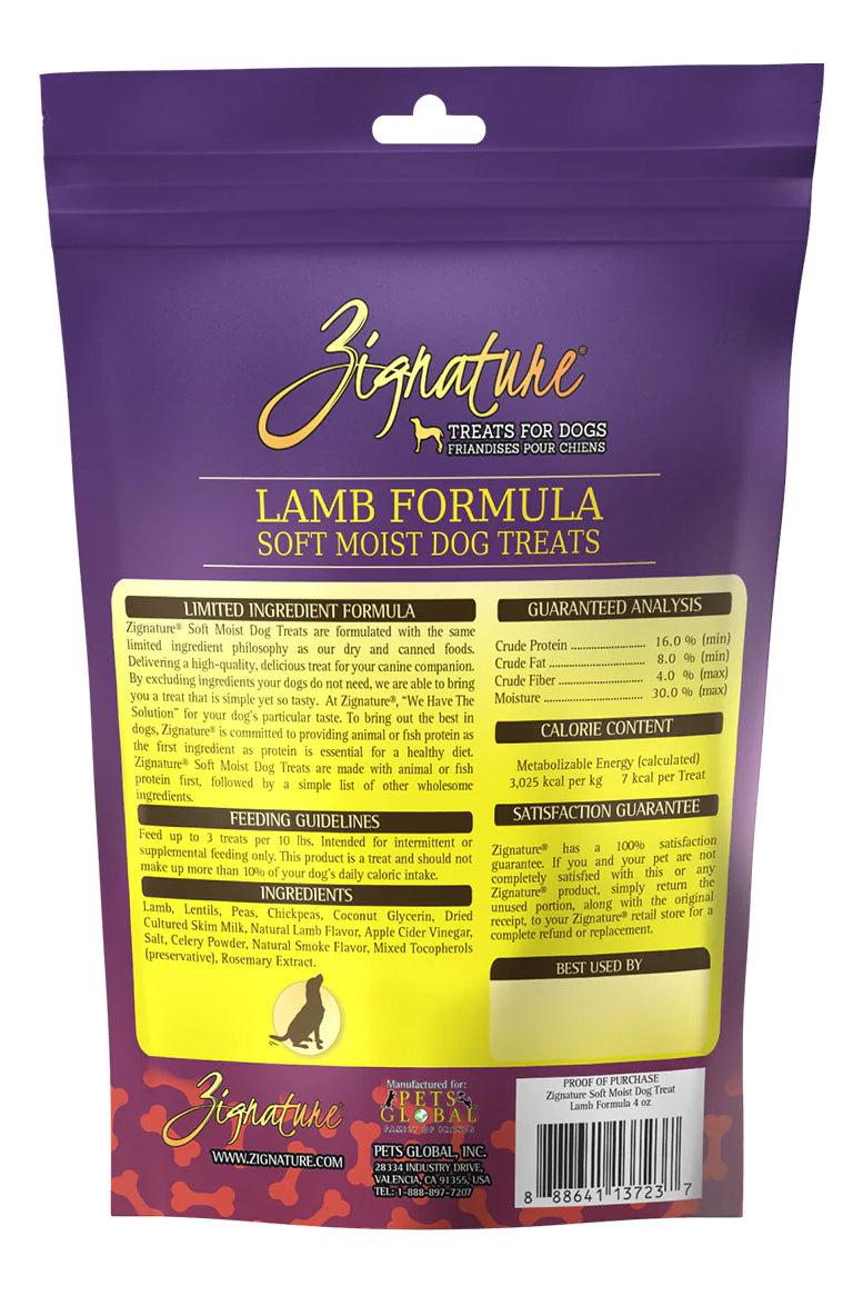 Zignature Lamb Soft Moist Dog Treats - Image 2