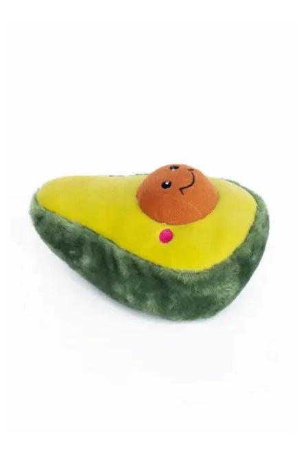 Zippy Paws Fiesta NomNomz Avocado Dog Toy - Image 4