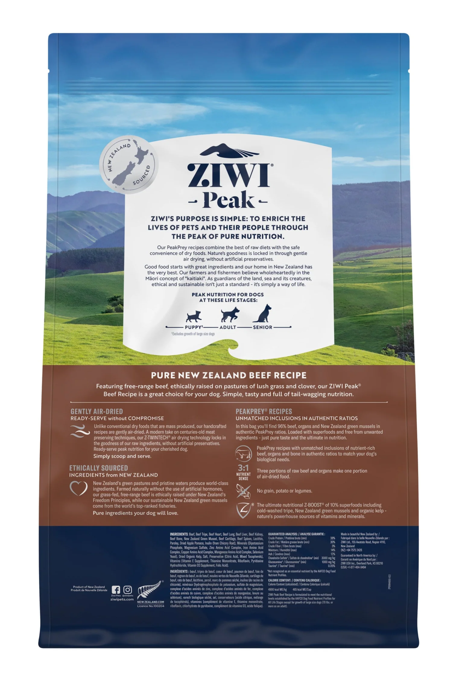 ZIWI Beef Air Dried Dog Food - Image 2