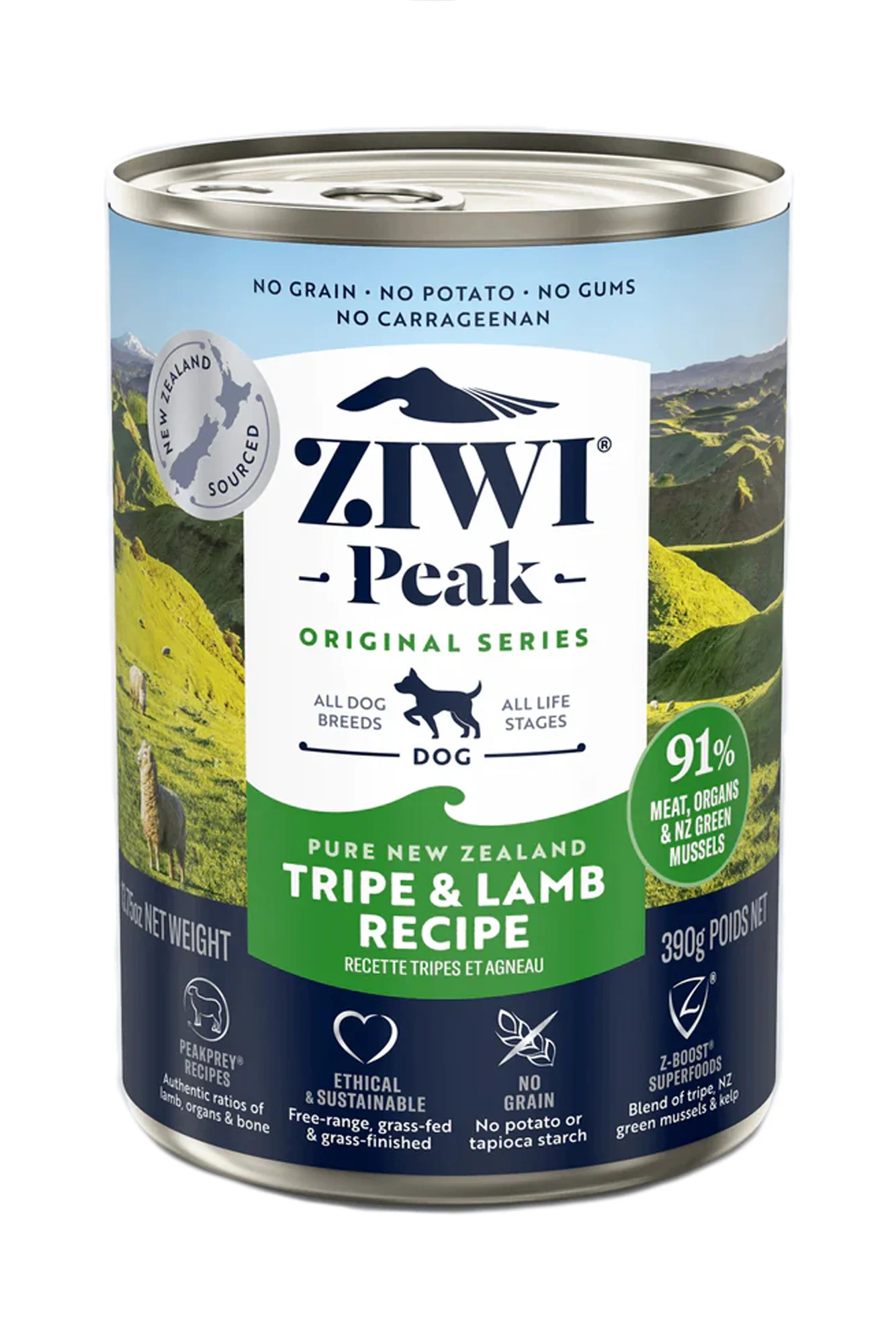ZIWI Tripe and Lamb Wet Dog Food